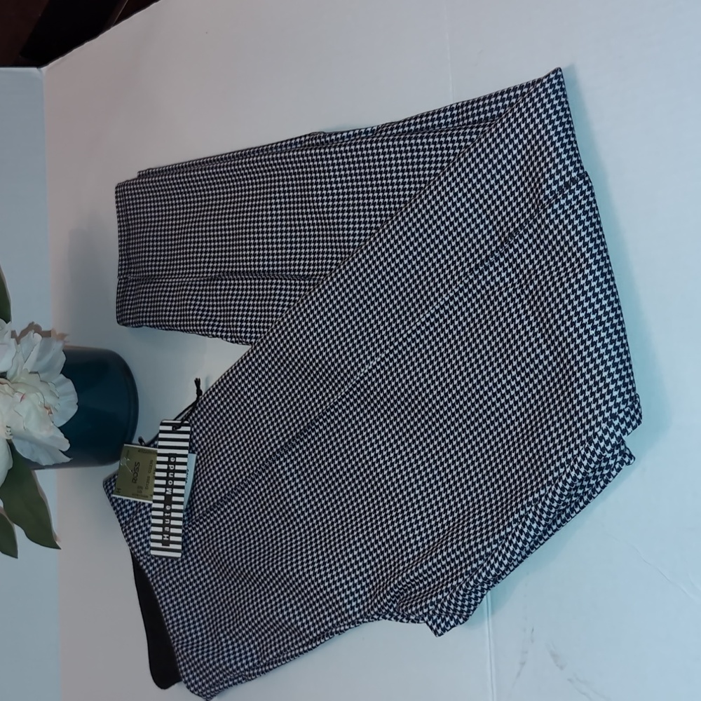 Black/White Pants